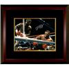 Image 1 : James "Buster" Douglas Signed 16X20 Photo Custom Framed (Close Up Knockout Vs Mike Tyson)