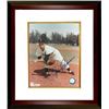 Image 1 : Johnny Podres Signed Brooklyn Dodgers 8X10 Pitching Photo Custom Framed (Deceased)