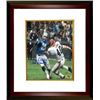 Image 1 : Lem Barney Signed Detroit Lions 8X10 Photo Custom Framed HOF 92