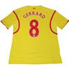 Image 1 : Steven Gerrard Signed Liverpool Away Jersey 2014-15 (Icons Auth)