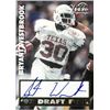 Image 1 : Bryant Westbrook Signed 1997 Draft Pick Scoreboard Football Card (Texas Longhorns)