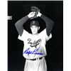Image 1 : Ralph Branca Signed Brooklyn Dodgers 8X10 B&W Photo (Wind Up)