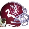 Image 1 : Derrick Henry Signed Alabama Crimson Tide Schutt #2 Authentic Mini Helmet (Heisman)- Steiner Hologra