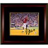 Image 1 : TJ Yeldon Signed Alabama Crimson Tide 8X10 Photo Custom Framed #4 (Horizontal TD Vs LSU)