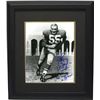 Image 1 : Maxie Baughan Signed Philadelphia Eagles 8X10 B&W Photo Custom Framed 1960 World Champs #55