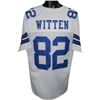 Image 1 : Jason Witten Dallas Cowboys Unsigned White Prostyle Jersey XL