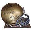 Image 1 : Ricky Watters Signed Notre Dame 1988 Greats Full Size Authentic Helmet 12-0- 6 Sigs With 6 Insc's Li