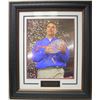 Image 1 : Urban Meyer Signed Florida Gators 16X20 Custom Leather Framed 06 Nat Champs