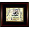 Image 1 : Darryl Strawberry Signed New York Yankees 16X20 Photo Custom Framed 1998 World Series Champions Cele