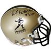 Image 1 : Earl Campbell Signed Heisman Logo Authenic Mini Helmet 77HT (Texas Longhorns)