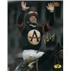 Image 1 : Awesome Again Signed 1998 Breeders' Cup Classic At Churchill Downs Horse Racing 8X10 Photo W/ Pat Da