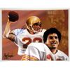 Image 1 : Doug Flutie Signed Boston College 11X14 Photo Dual Sig Heisman
