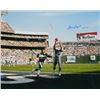 Image 1 : Steve Largent Signed Seattle Seahawks 16X20 Photo HOF 95