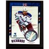 Image 1 : Brad Richards New York Rangers 4X6 Net Plaque Uns