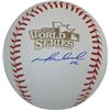 Image 1 : Mike Napoli Signed Signed Rawlings Official Major League 2013 World Series Logo Baseball- MLB Hologr