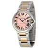 Cartier  Ballon Bleu 36Mm Rose Gold  Steel  Women Watch