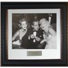 Image 1 : Marilyn Monroe Unsigned Hollywood Legends 16X20 B&W Photo Leather Framed (Movie/Entertainment)