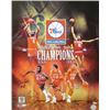 Image 1 : Clint Richardson Signed Philadelphia 76Ers 16X20 Photo Collage 1983 NBA Champions W/ 6 Signatures