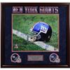 Image 1 : NY Giants Greats Multi Signed "Helmet" 16X20 Photo (16 Sig) Elite Framed