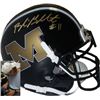 Image 1 : Blaine Gabbert Signed Missouri Tigers Authentic Schutt Mini Helmet #11(Gold Sig-Right Side)