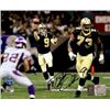 Drew Brees Signed New Orleans Saints 16X20 Photo (NFC Championship Game)- Brees Hologram