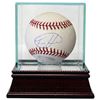 Image 1 : Felix Hernandez Signed Official Major League Baseball W/ Glass Case (Seattle Mariners)