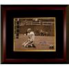 Image 1 : YA Tittle Signed New York Giants Blood 16X20 (Sepia) Photo HOF 71 Custom Framed