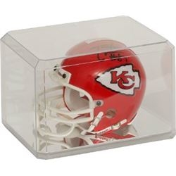 Football Mini Helmet Display Case Holder W/ Mirror-Like Base