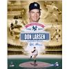 Image 1 : Don Larsen Signed New York Yankees 11X14 Collage Photo 1956 WS Perfect Game 50Th Anniversary- MLB Ho