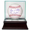 Image 1 : Don Mattingly Signed Official Major League Baseball The Captain W/ Glass Case- MLB Hologram (New Yor