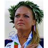 Jennie Finch Signed Olympic Team USA 8X10 Photo USA Gold (2004 Olympic Ceremony)