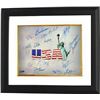 Image 1 : Nancy Kerrigan Signed Olympic Winners 16X20 Photo Custom Framed (White USA) W/ 15 Signatures (14 Gol