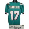 Ryan Tannehill Signed Miami Dolphins Teal Throwback Pro Style Jersey (Old TB Style)- PSA Hologram