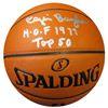 Elgin Baylor Signed Indoor/Outdoor Basketball New Logo HOF 1977 & TOP 50 (Los Angeles Lakers)