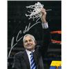 Jim Calhoun Signed Connecticut Huskies 8X10 Photo (3X National Champs)