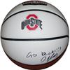 Deshaun Thomas Signed Ohio State Buckeyes Rawlings Logo Basketball Go Bucks (Black Sig)