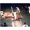 Bill Buckner Signed Boston Red Sox 16X20 Photo 10-25-86 (Game 6 World Series) W/Mookie Wilson