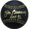 Jim Bunning Signed Official Major League Black Baseball HOF 96
