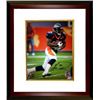 Image 1 : Knowshon Moreno Signed Denver Broncos 16X20 Photo (Blue Jersey) Custom Framed- Moreno Hologram