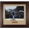 Image 1 : Adam Scott Unsigned 2013 Masters Champion 11X14 Photo Leather Framed
