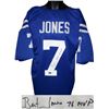 Image 1 : Bert Jones Signed Baltimore Colts Blue Prostyle Jersey 76 MVP