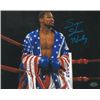 Image 1 : Sugar Shane Mosley Signed Boxing 8X10 Photo W/ Flag