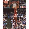 Image 1 : Spud Webb Signed Atlanta Hawks 8X10 Photo (1986 Slam Dunk Champ/Reverse) (Leaf)