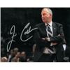 Image 1 : Jim Calhoun Signed Connecticut Huskies 8X10 Photo (Arms Crossed) (3X National Champs)
