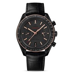 Omega  Speedmaster Moonwatch Co-Axial Chronograph Dark Side Of The Moon Sedna Black  Men Watch