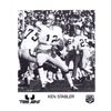Image 1 : Ken Stabler Unsigned Oakland Raiders 8X10 Photo B&W QB Legends Promo