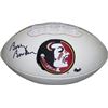Bobby Bowden Signed Florida State Seminoles Logo Football (Black Sig)