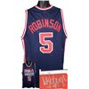 David Robinson Signed Team USA Olympic Gold Dream Team Blue Custom Jersey (San Antonio Spurs)