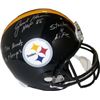 Jack Ham Signed Pittsburgh Steelers Full Size Replica Helmet HOF 88, Steeler 4 Life, 8X Pro Bowls & 