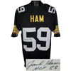 Jack Ham Signed Pittsburgh Steelers Black Prostyle Jersey HOF 88- JSA Hologram